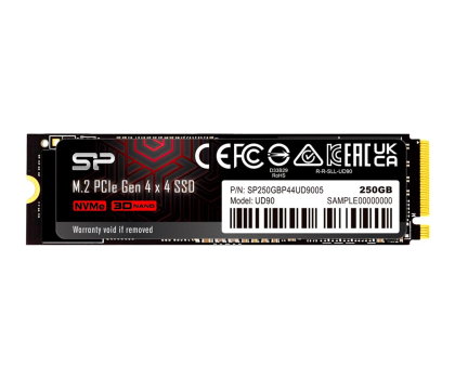 Dysk wewnętrzny SILICON POWER UD90 250GB PCIe Gen4 NVMe SP250GBP44UD9005